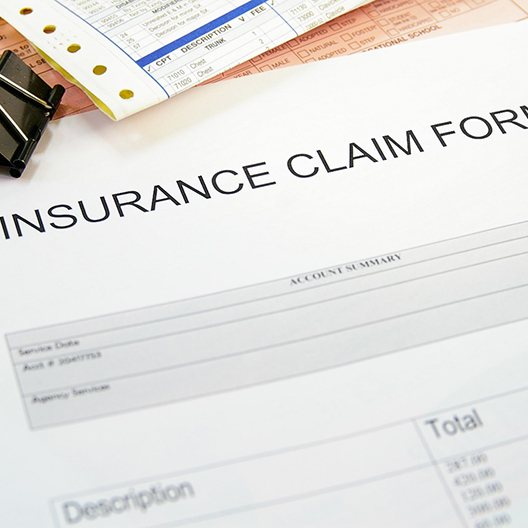 Dental insurance claim form for Aetna.