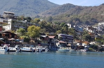 View overlooking the ocean