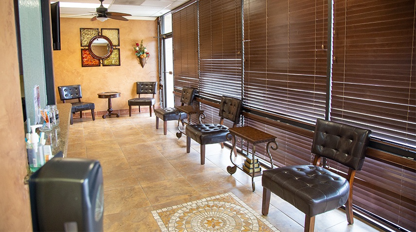 Reception area at Robert A. Whitmore DDS dental office